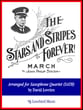 The Stars and Stripes Forever SATB Saxophone Quartet cover